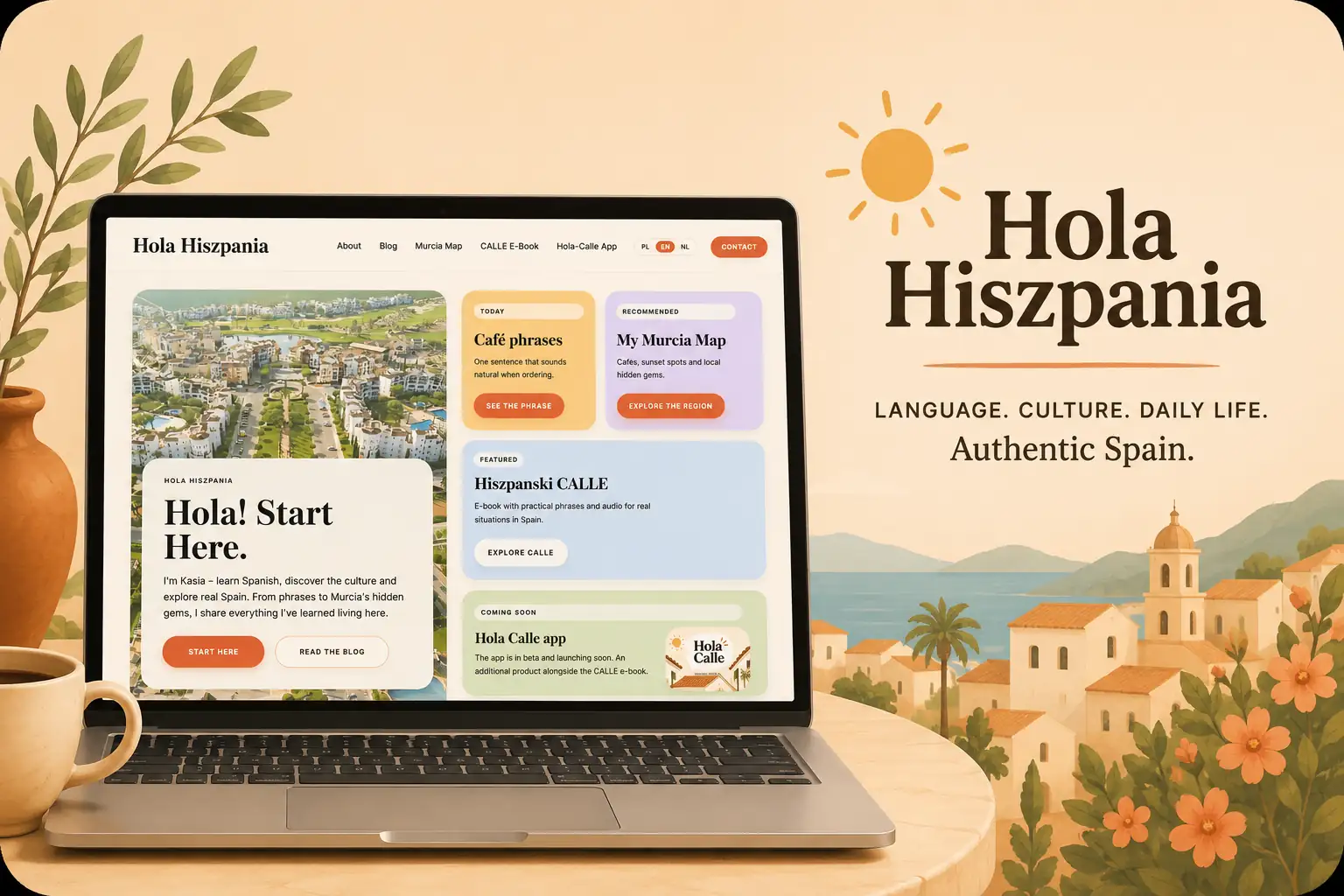 Hola Hiszpania : Spanish-Learning Brand